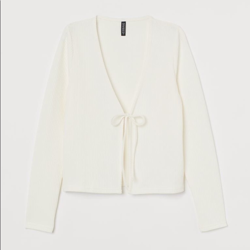 White Cardigan